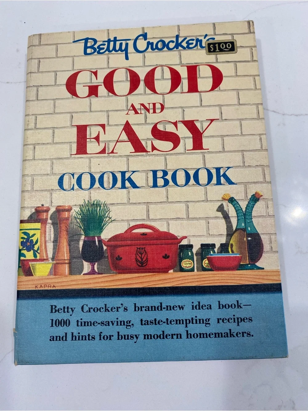 Betty Crocker Blue, Red, Yellow Cookbook Lot